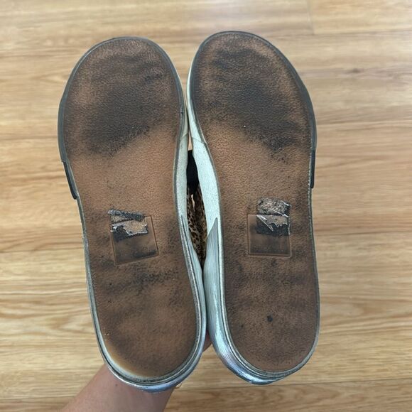 Dolce Vita Womens Zina Calf Hair Leopard Low Top Sneakers Size 8.5 Fashion - Picture 8 of 8